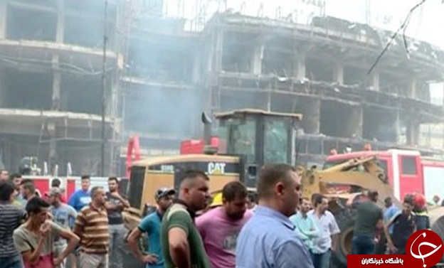 انفجارمنطقه الکراده بغداد قبل و بعد +عکس