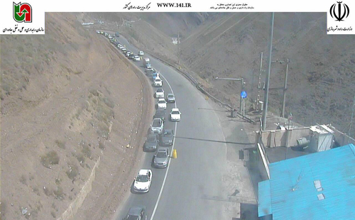 ترافیک سنگین در آزادراه کرج -تهران/ جاده کرج-چالوس یکطرفه شد