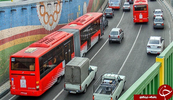شرکت واحد اتوبوسرانی تهران از دیروز تا امروز + تصاویر