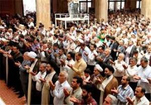اقامه نماز پر فیض عید سعید فطر در گلستان