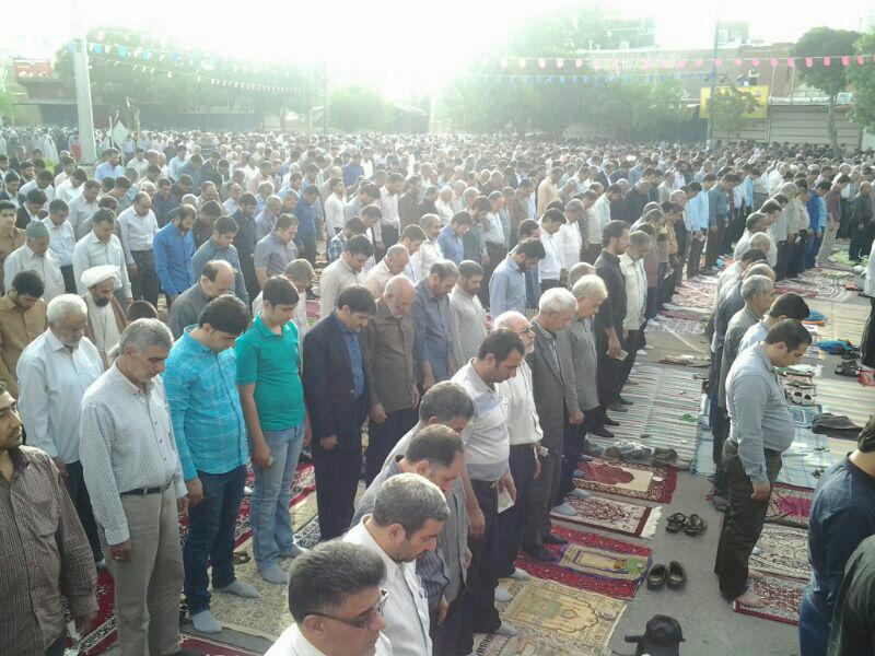 اقامه نماز عید سعید فطر در سراسر کشور+تصاویر