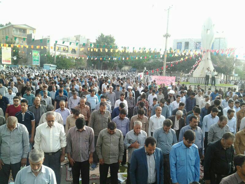 اقامه نماز عید سعید فطر در سراسر کشور+تصاویر