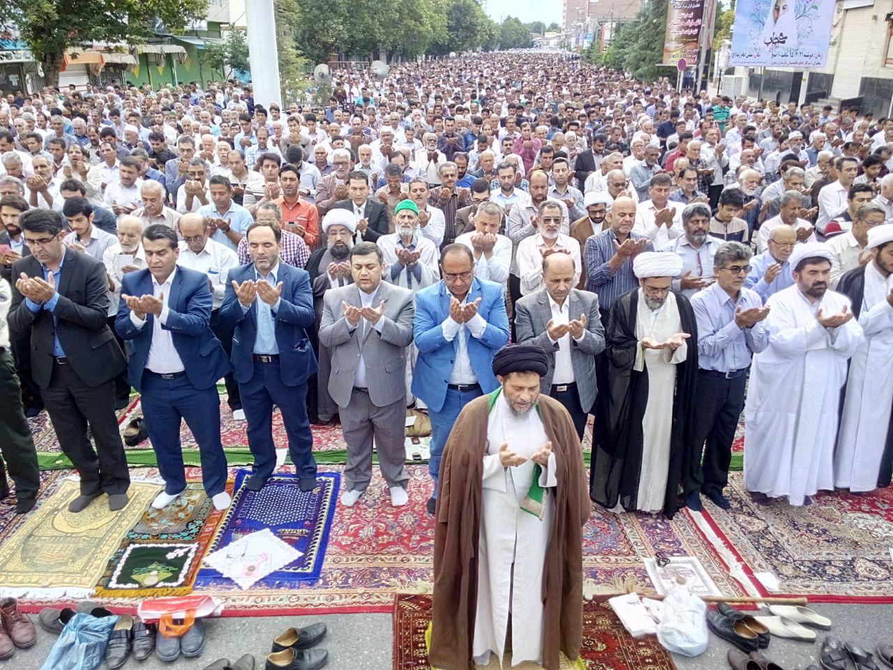 اقامه نماز عید سعید فطر در سراسر کشور+تصاویر
