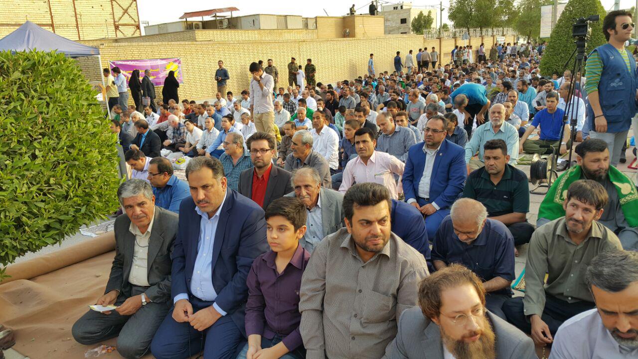 اقامه نماز عید سعید فطر در سراسر کشور+تصاویر