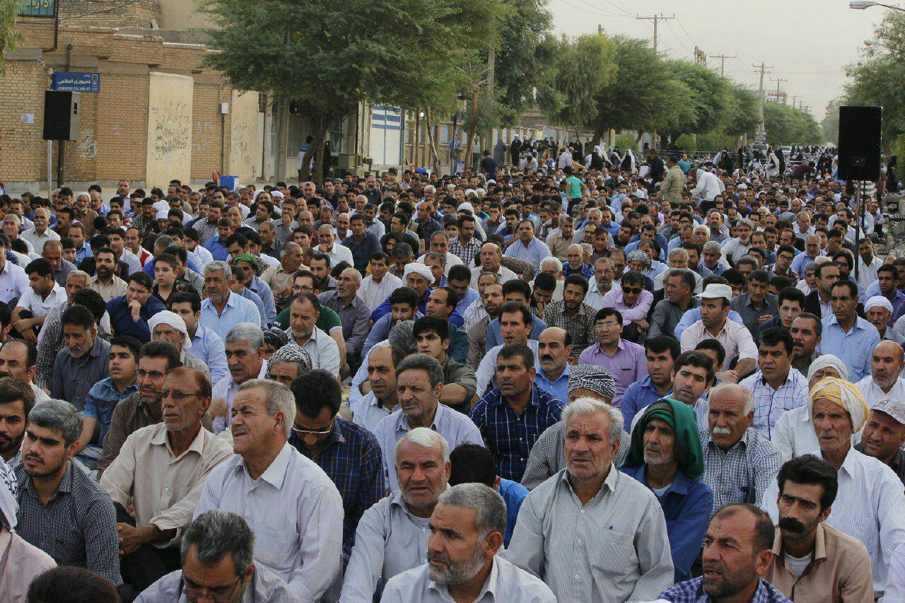 اقامه نماز عید سعید فطر در سراسر کشور+تصاویر