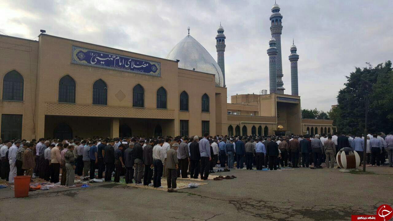 نمازعیدسعیدفطر به روایت تصویر