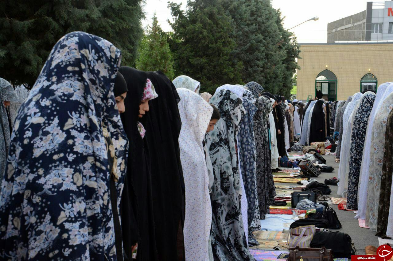 نمازعیدسعیدفطر به روایت تصویر