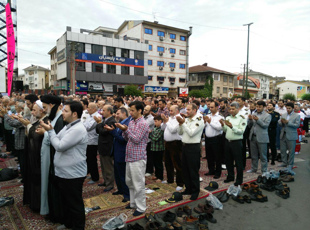 اقامه نماز عید سعید فطر در سراسر کشور+تصاویر
