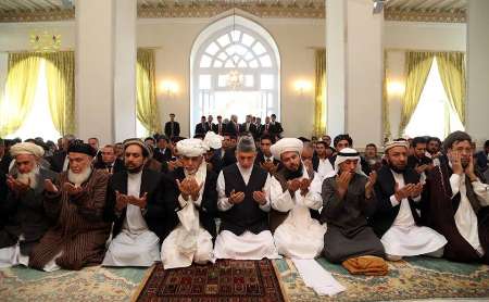 نماز عید سعید فطر در کاخ ریاست جمهوری افغانستان اقامه شد