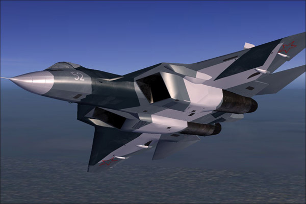 سوخو T50؛ پنهان&zwnj;کار عصبانی روس + تصاویر