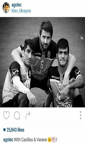 تمجید جالب گولچ از دروازه بان و مدافع پرسپولیس