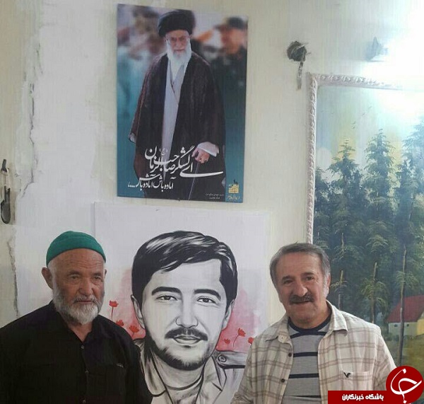 خانواده شهید مدافع حرم میزبان مهران رجبی شدند + عکس