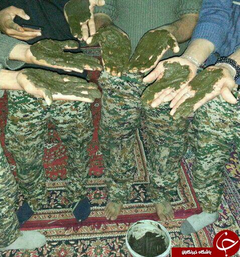 جشن حنابندان مدافعان حرم + عکس
