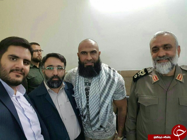 دیدار ابوعزرائیل با سردار نقدی + عکس