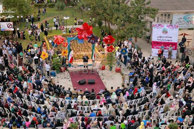 دومین جشنواره گل های شمعدانی در رشت آغاز به کارکرد + تصاویر