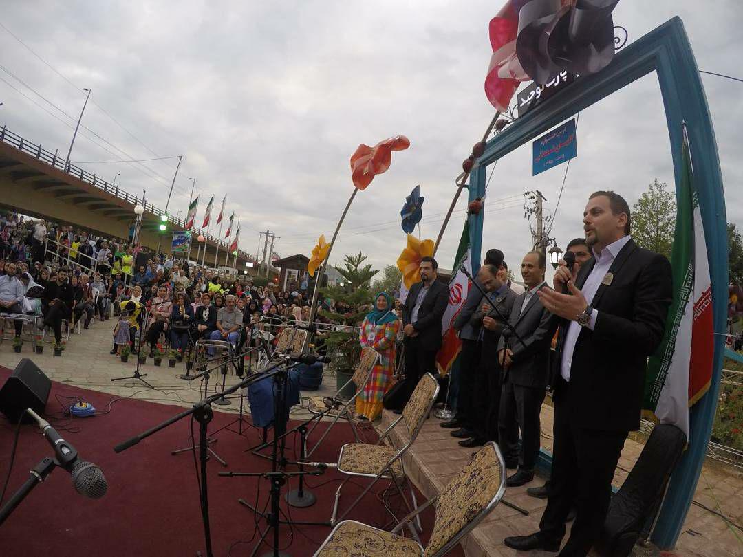 دومین جشنواره گل های شمعدانی در رشت آغاز به کارکرد + تصاویر