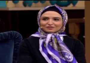 تصادف گلاره عباسی و مهران مدیری در دورهمی + فیلم