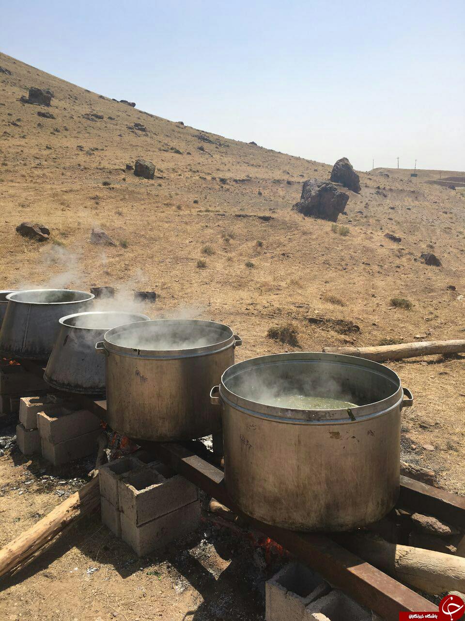 جشنواره پخت آش محلی در کاغذکنان + تصاویر