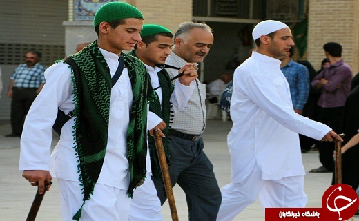 حرکت بیست و چهارمین کاروان پیاده مشهدالرضا با 150 زائر از بافق + تصاویر