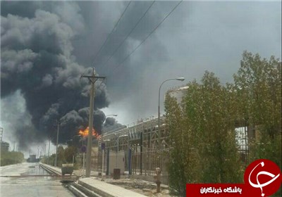 انفجار در پتروشیمی بوعلی؛ از عکس یادگاری زنگنه تا جانفشانی آتش&zwnj;نشان&zwnj;ها+تصاویر