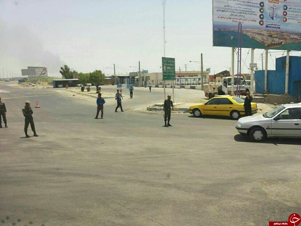 انفجار در پتروشیمی بوعلی؛ از عکس یادگاری زنگنه تا جانفشانی آتش&zwnj;نشان&zwnj;ها+تصاویر