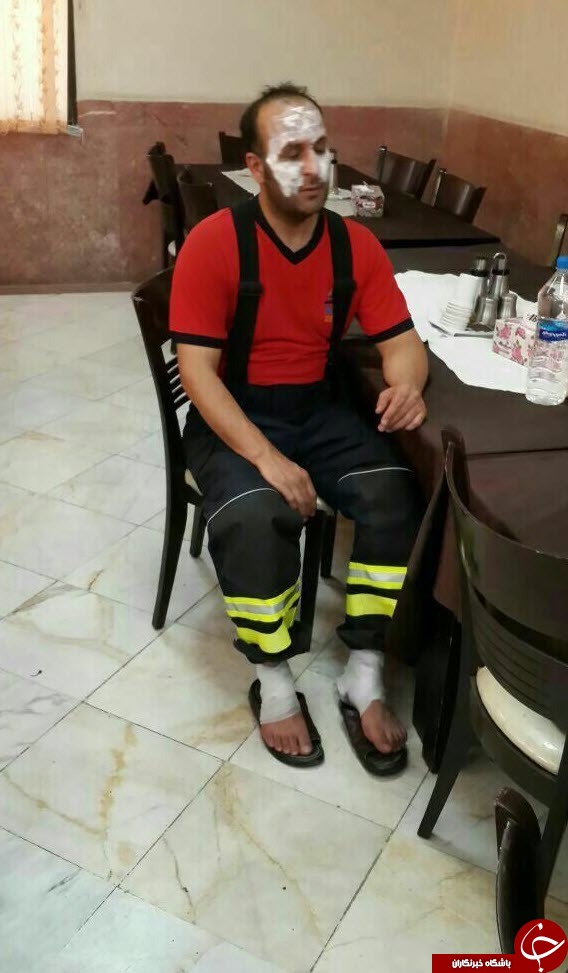 انفجار در پتروشیمی بوعلی؛ از عکس یادگاری زنگنه تا جانفشانی آتش&zwnj;نشان&zwnj;ها+تصاویر