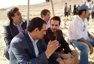 بازديدمدير كل صدا و سيمای مركز يزد از پشت صحنه فيلم داستانی اثر انگشت