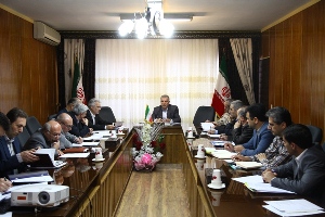 برگزاری جلسه ای  با حضور معاون استاندار آذربایجان غربی ، جلسه ساماندهی مبادلات مرزی