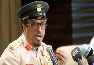 همراهی معاون رئیس پلیس دبی با گروهک تروریستی منافقین: رژیم ایران، بدتر از رژیم شاه!