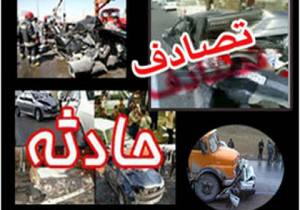 واژگونی پراید در محور سبزوار - قوچان حادثه ساز شد + تصاویر