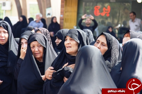 پیکر شهید فخری از شهدای مدافع حرم در سمنان تشییع شد