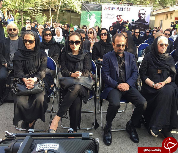 کدام چهره ها به تشییع عباس کیارستمی آمدند