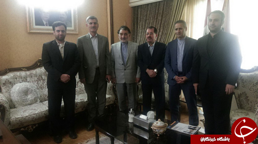 دیدار رئیس و اعضاء هیأت مدیره اتاق مشترک بازرگانی ایران و عراق با نماینده اقلیم کردستان