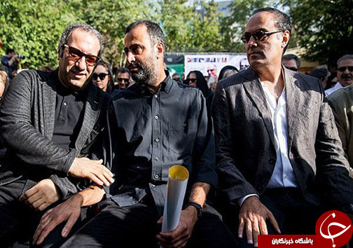 فرزندان کیارستمی در تشییع پدر +عکس