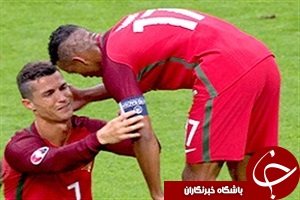 فیلم اشک های درد آور رونالدو پس از دست دادن فینال یورو 2016