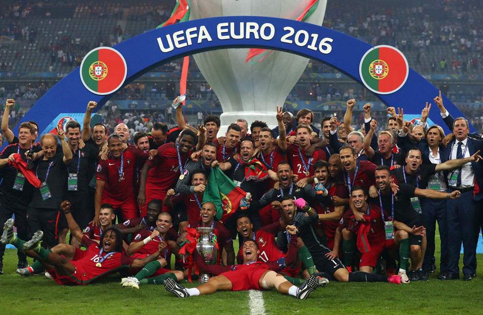 جشن قهرمانی پرتغالدر یورو 2016 + تصاویر