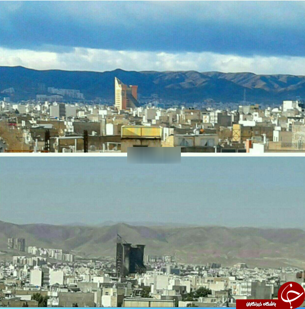 برج سلمان مشهد قبل و بعد از آتش&zwnj;سوزی+تصاویر