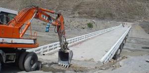 پیشرفت 60 درصدی ساخت پل روستایی غرب مارون