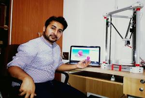 طراحی و ساخت چاپگر سه بعدی با ساختار دلتا درتبریز