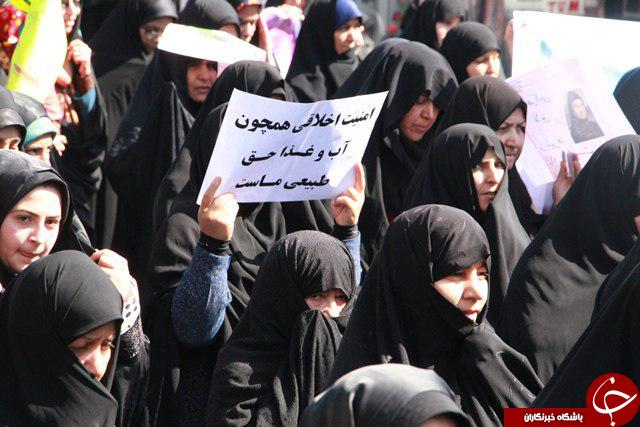 راهپیمایی و اجتماع روز ملی عفاف و حجاب در گناباد+ تصویر