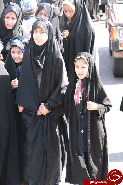 راهپیمایی و اجتماع روز ملی عفاف و حجاب در گناباد+ تصویر