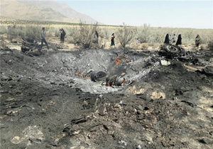 وضعیت جسمانی خلبانان سانحه سقوط جنگنده + تصاویر
