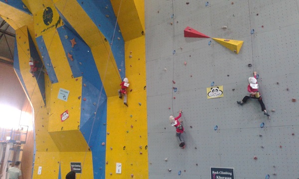 دخترنونهال کرمانی قهرمان سنگنوردی