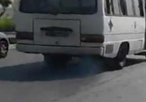 آلودگی شهر با پلاک انتظامی + فیلم