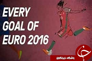 گلهای یورو  2016 در قاب انیمیشن+فیلم