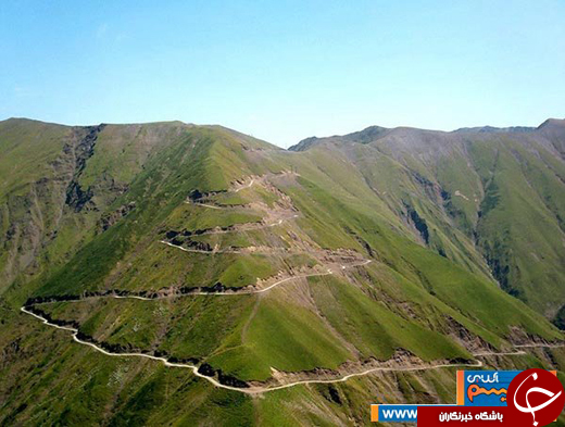 عکس/ زیبایی خیره کننده یکی از خطرناک ترین جاده&zwnj;های جهان