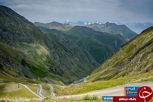 عکس/ زیبایی خیره کننده یکی از خطرناک ترین جاده&zwnj;های جهان