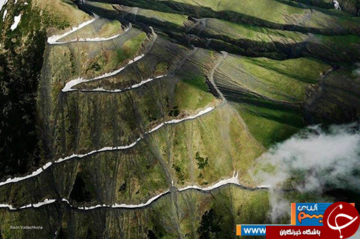 عکس/ زیبایی خیره کننده یکی از خطرناک ترین جاده&zwnj;های جهان