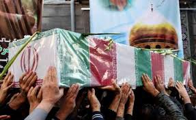 پیکر شهید حسنی در گرمسار تشییع شد