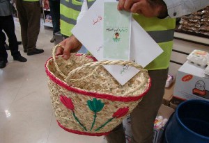 زنبیل جایگزین پلاستیک در لاهیجان
